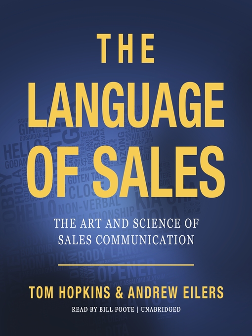 Title details for The Language of Sales by Tom Hopkins - Available